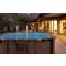 Piscina elevada de madera
