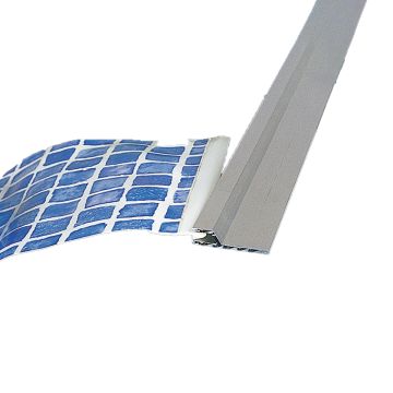 Rail colgado en aluminio horizontal