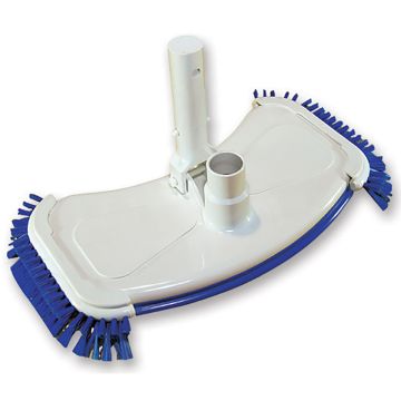 Escoba de lujo en media luna con cepillos