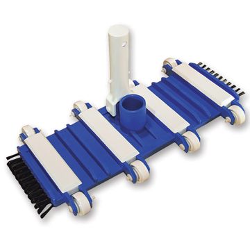 Escoba 8 ruedas con cepillos