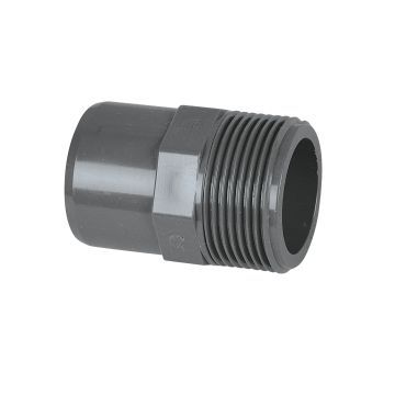 Conector macho Ø50/ roscado 40/49