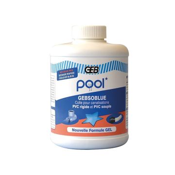 Cola azul para PVC 250 g