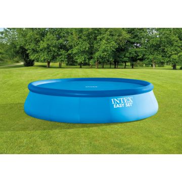 Lona de burbujas para piscinas desmontables 120 micrones 4,57 m Intex