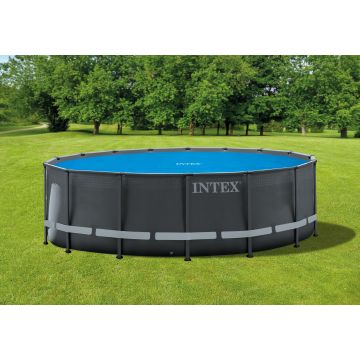 Lona de burbujas para piscinas elevadas 160 micrones 4,88 m Intex