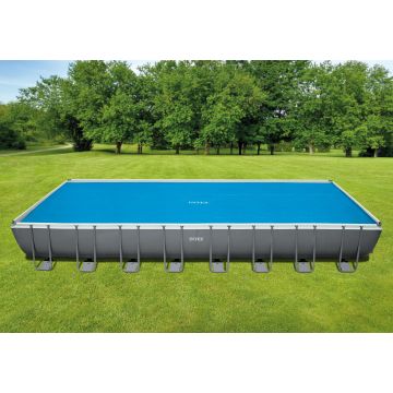 Lona de burbujas para piscinas desmontables 160 micrones 9,75 x 4,88 m Intex