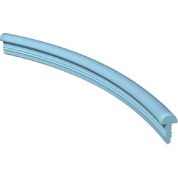 Junta de bloqueo y de limpieza azul claro