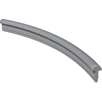 Junta de bloqueo y de limpieza gris