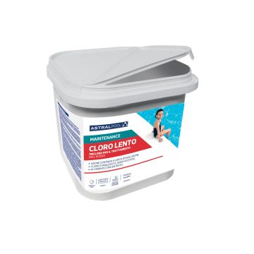 Cloro lento en pastilla AstralPool 25 Kg