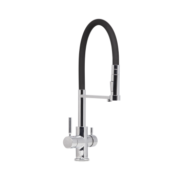 Grifo Cheff negro 3 vías