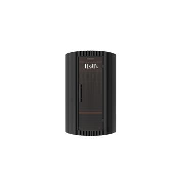 Sauna infrarrojo tradicional Moon para 2 personas - NEGRO