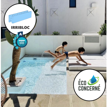 Kit Mini Piscina Normativa Clase A - 4 x 2 x 1,20 m