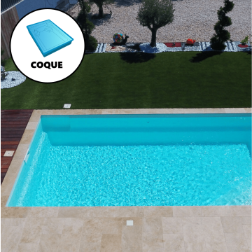 Kit Coque Praïa 4,30 x 2,30 x 1,40 m (-10 m²)