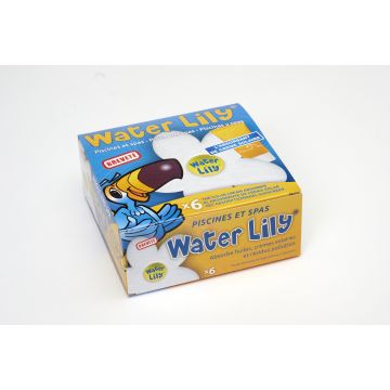 Lirio de agua absorbente