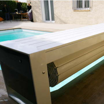 Persiana motorizada sobre el suelo LE BANC