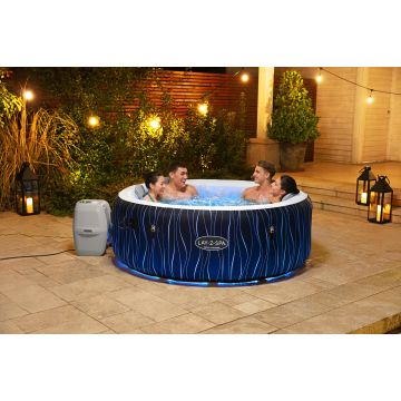 Spa hinchable redondo Lay-Z-spa Hollywood para 4 a 6 personas