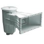 Skimmer de 15L para piscina con preamplificador y circulación térmica