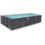 Piscina Graphite Rectangular Intex 6 x 3 x 1,24 m