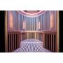 Sauna infrarrojo tradicional Moon 4 plazas - NEGRO