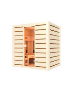 Sauna híbrido combinado
