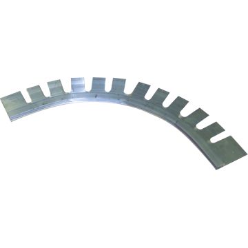 Ángulo de aluminio horizontal preformado