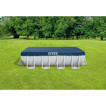 Bache de protección fuera de suelo de vinilo rectangular 4 x 2 m Intex