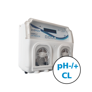 Regulación pH/CL Simply IRRIPOOL 100 m3