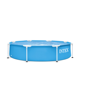 Piscinita metálica tubular redonda