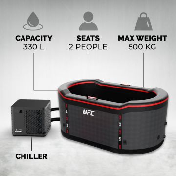 Baño frío de recuperación muscular Ice Bath UFC