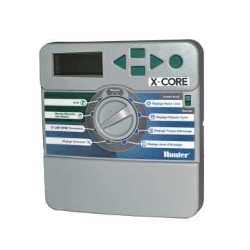 Programador de riego X-Core 4 vías Hunter