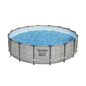 Piscina elevada Steel Pro Max Ø4,88 x 1,22 m Bestway