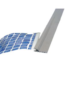 Rail colgado en aluminio horizontal
