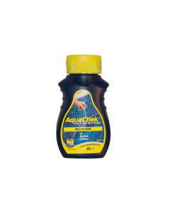 AquaChek amarillo tiras (Cloro libre, pH, alcalinidad, estabilizador).