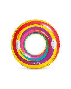 Flotador inflable tubo espiral Intex