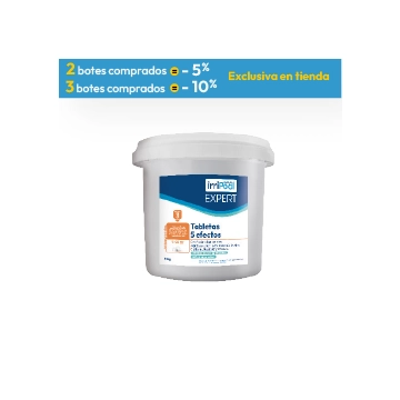 Cloro multifunción para piscina 5 kg Irripiscina Expert