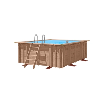 Piscina Elevada de Madera Seashell Happiness 4,13 m x 3,22 m x 1,22 m