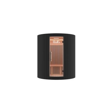 Sauna infrarrojo tradicional Moon 4 plazas - NEGRO