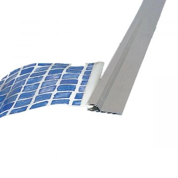Rail colgado en aluminio horizontal