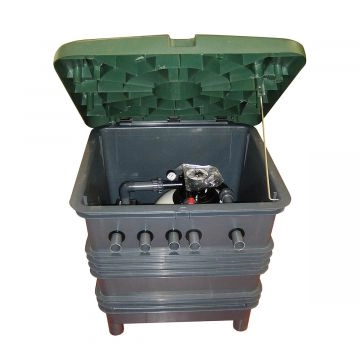 Local técnico equipado enterrado