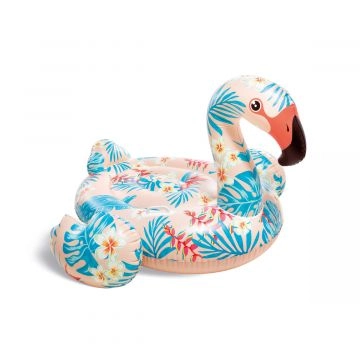 Colchón inflable flamenco rosa tropical Intex
