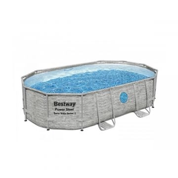 Piscina hinchable Power Steel Vista 4,88 x 3,05 x 1,07 m Bestway