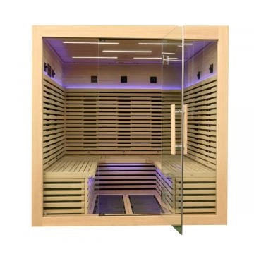 Sauna infrarrojo Canopee 6 plazas