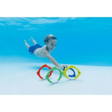 Jeu d'anneaux poissons Intex