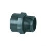 Conector macho Ø63/roscado 50/60