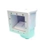 Skimmer pequeña meurtrière para piscina elevada blanca