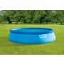 Lona de burbujas para piscinas desmontables 120 micrones 4,57 m Intex