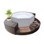Mobiliario de 5 módulos para spa Octopus