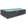 Piscina Graphite Rectangular Intex 6 x 3 x 1,24 m