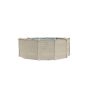 Piscina desmontable Graphit latte 3.81x1.24