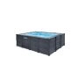 Piscina Graphit Rectangular 4,00 x 3,00 x 1,24 m Intex