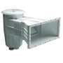 Skimmer de 15L para piscina con preamplificador y circulación térmica